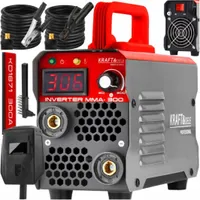 KRAFT&DELE Elektrodenschweißgerät Inverter 300A 230V Welder Schweißgerät MMA /WIG-Lift / LCD/ IGBT/ HOT START /ANTI STICK Schweißen Maschine