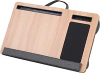 Laptop-Ständer & -halterungen, Laptoptisch, Laptopkissen mit Card Slot Design, Tragbare Laptop-Ständer, Notebook Knietablett, mit Mauspad, mit Griff