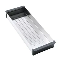 Franke Abtropfbecken MRG UBG KNG Edelstahl 156x417x54mm R 12.5