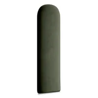 Polsterpaneel ovales WANDPOLSTER Wandkissen Bettkopfteil Wandpaneel Khaki 30 cm x 80 cm