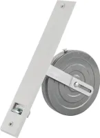 Schellenberg Einlasswickler Maxi mit Abdeckplatte, 260 mm, weiß, 11500