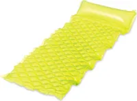 Summer Waves Luftmatratze Komfort neon gelb 1,75 m x 80 x 17 cm