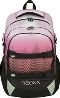 neoxx Schulrucksack mit Laptopfach Active Pro School Backpack Sweet Like Sunset pink
