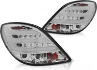 LED Lightbar Rückleuchten für Peugeot 207 Bj. 06-09 Chrom