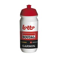 TACX Fahrrad-Wasserflasche - LOTTO SOUDAL 2021 - Weiß/Rot