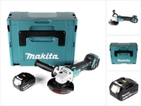 Akumulátorová uhlová brúska Makita DGA 511 F1J 18V 125mm bez kefiek + 1x akumulátor 3,0Ah + Makpac - bez nabíjačky