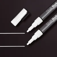 sada křídových popisovačů sigel s kulatým hrotem: 1-2 mm bílé 2 kusy