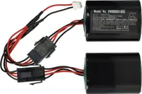 vhbw Batterie Ersatz für Visonic 2XER18505m, BATSR740, 103-304742 für Alarmanlage, Alarmsystem, Funk-Außensirenen (16000 mAh, 3,6 V, Li-SOCl2)