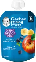 Gerber Jablko čučoriedka Banán po 6 mesiacoch 80 G