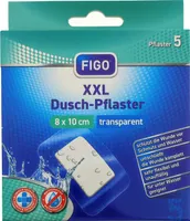 XXL Dusch-Pflaster transparent 8x10 cm Duschpflaster Pflaster Transparent Wasserpflaster Dusch-Pflaster Wasserdicht