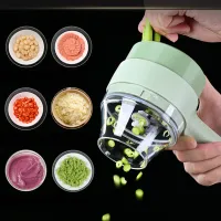 Multi-Zerkleinerer Elektrisch Küche Mini Knoblauchhacker Obst  Zwiebelschneider