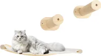 Katzenregale Katzenbett Katzen-Wandkletterregale Set