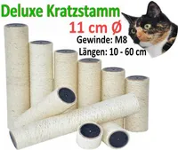 Kratzbaum Ersatz Kratzstamm Sisal - 11 cm Ø - 60 cm Länge
