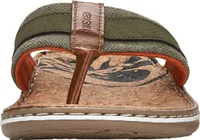 Rieker Herren Pantolette Zehentrenner Zehensteg 21095, Größe:44 EU, Farbe:Grün