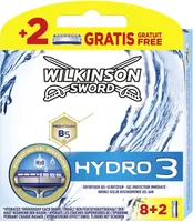 Wilkinson Sword Hydro 3, Ersatz-Rasierklinge, 8 + 2 Stück