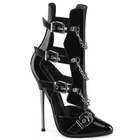 DAGGER-15 Damen Booties von Devious, Schwarz EU 43, US 13