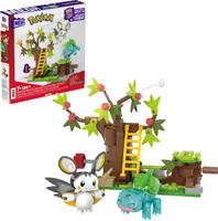 MEGA Pokémon Emolgas und Bisasams bezaubernde Wälder
