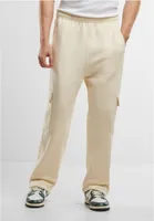 Kalhoty Urban Classics Cargo tepláky whiteand - S