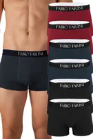 Fabio Farini - 6 Stück Herren Boxer Unterhosen Baumwolle - Männer Retroshorts angenehme Passform und Pflegehinweis aufgedruckt