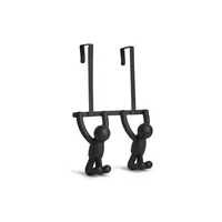 OXM Wandgarderoben und Haken Schwarz 31.8 x 21.6 x 10.8 cm