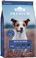 Dehner Premium Hundefutter Senior, Trockenfutter getreidefrei, für ältere Hunde kleiner Rassen, Ente / Lamm / Kartoffel, 4 kg