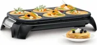 Tefal Crep'party PY558813 – Płyta do naleśników – Inox & Design – dla 6 osób