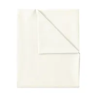 Bettlaken Betttuch 100% Baumwolle ohne Gummizug, 180x275 cm, Naturweiß