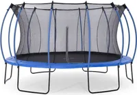 Trampolin plum Colours mit Netz 426 cm blau