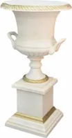 JV Möbel Wohnzimmer Dekoration Antik Stil Vase Deko 66x66x119,5 cm