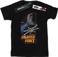 Star Wars - "Fighter Force" T-Shirt für Herren BI46602 (S) (Schwarz)