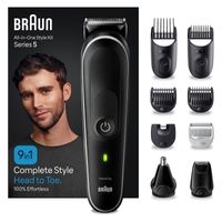 Braun MGK5410 Multi-Grooming-Kit - Haar-/Bartschneider - schwarz/silber