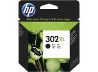 HP 302XL High Yield Black Original Ink Cartridge, Schwarz, Hoch, 20 - 80%, -40 - 60 °C, Deskjet 1110, Deskjet 2130 AiO, Deskjet 2132 AiO, Deskjet 2134 AiO, Deskjet 3630 AiO, Officejet 3830, 15 - 32 °C