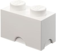 LEGO Lizenzkollektion 40021735 - Stapelbare Aufbewahrungsbox 2 Noppen, weiß - Neu/OVP