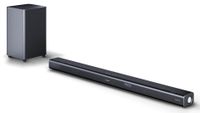 SHARP HT-SBW800, 5.1.2 Dolby Atmos Soundbar mit 3D Surround Sound und kabellosem Subwoofer, Bluetooth, 4K-Erlebnis, HDMI ARC/CEC, Schwarz