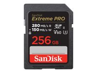 SanDisk SDSDXEP-256G-GN4IN - 256 GB - SDXC - Klasse 10 - UHS-II - 280 MB/s - 100 MB/s