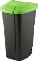 Curver 214125 Odpadkový kôš 110 l obdĺžnikový plastový čierny, zelený