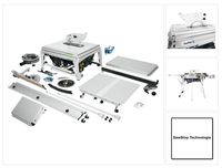 Festool TKS 80 EBS Set Tischkreissäge 2200 Watt 254 mm ( 575828 ) + 1x KT-TKS 80 Patrone ( 575851 ) SawStop Technologie