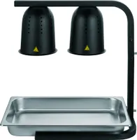 Combisteel Wärmelampe Schwarz