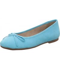 ballerina hellblau leder