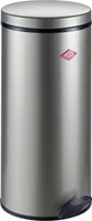 WESCO 127531-03 GASTRO Tretabfallsammler 127 in NEUSILBER mit 22 Liter Volumen / Treteimer / Mülleimer