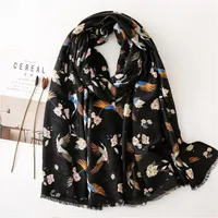 Halstuch Birds - Schwarz KP12283