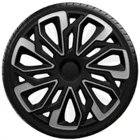 Poklice 15" ESTORIL Silver-Black sada 4 kusy