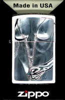Zippo Zipper Girl | Sexy Motiv | Benzínový Zapalovač | Nerezová Ocel & Chrom