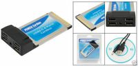 4 Port PCMCIA USB 2.0 Karte Cardbus Porterweiterung Laptop Adapter Steckkarte