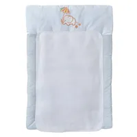 Baby-Delux Wickelauflage 50x70 inkl. abnehmbarer Frotteeauflage Elefant Wickelunterlage Wickelkommode, Wickeltisch Baumwolle waschbar