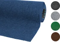 Kunstrasen Blau - 400 x 1000 cm - mit Noppen zur Drainage - Rasenteppich und Poolunterlage für Balkon, Terrasse und Garten