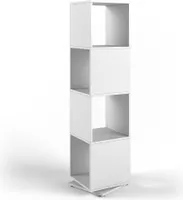 Vicco Drehregal , 35 x 142 cm, Weiß