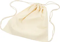 Schuhbeutel, Größe 37x41 cm,  110 g/qm, Hellnatur, 3Stck.