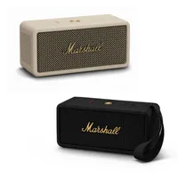 Marshall Bluetooth-Lautsprecher Middleton Black & Brass, Farbe:Cremefarben