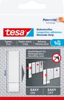 tesa lepiace pásky pre max. 1,0 kg 2,0 x 8,0 cm, 6 ks.